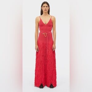 Bottega Veneta Leather double strap belt.